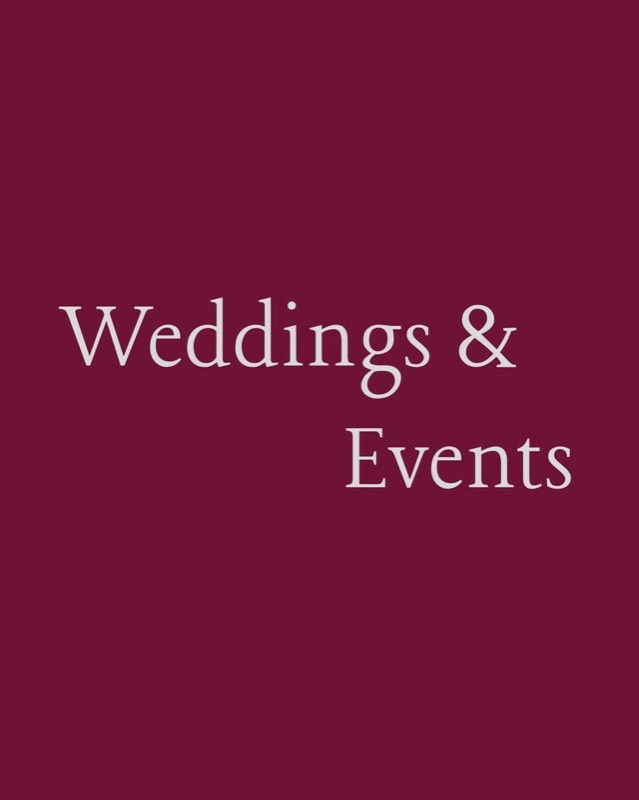 Wedding and events